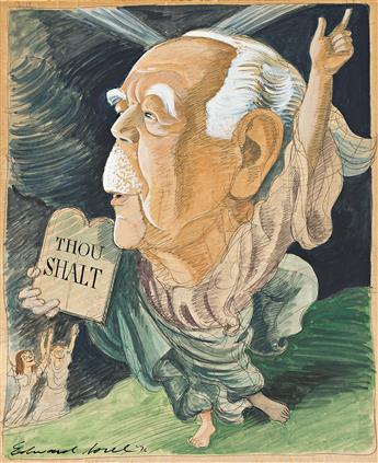 SOREL, EDWARD (1929-) Thou Shalt.